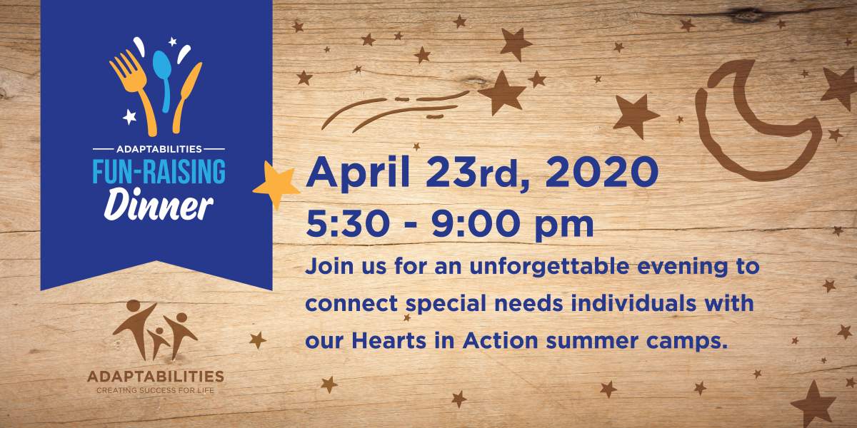 Fun-Raising Dinner Hosted by AdaptAbilities - image