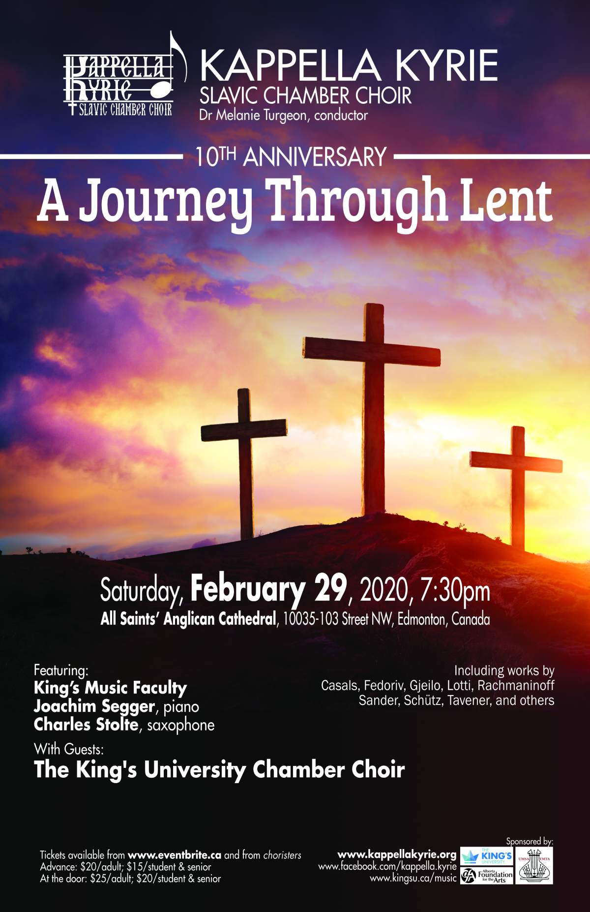 A Journey Through Lent – Kappella Kyrie Slavonic Chamber Choir 10th Anniversary Concert - image