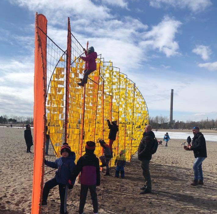 Winter Stations are open at Woodbine Beach in Toronto