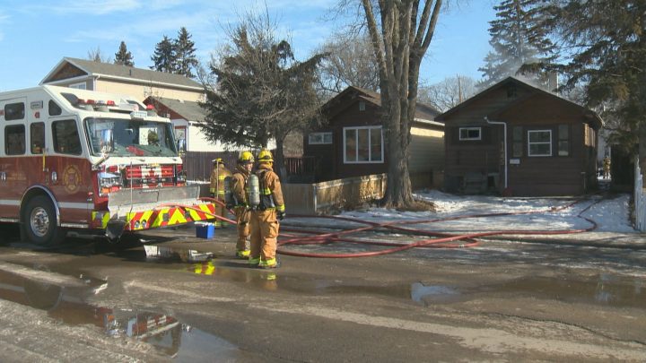 Regina firefighters act quickly while driving by house fire by chance ...