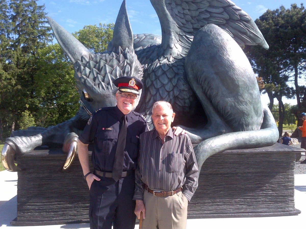 Former Guelph Police Chief Bryan Larkin said Ken Hammill was fiercely committed to building community for all.