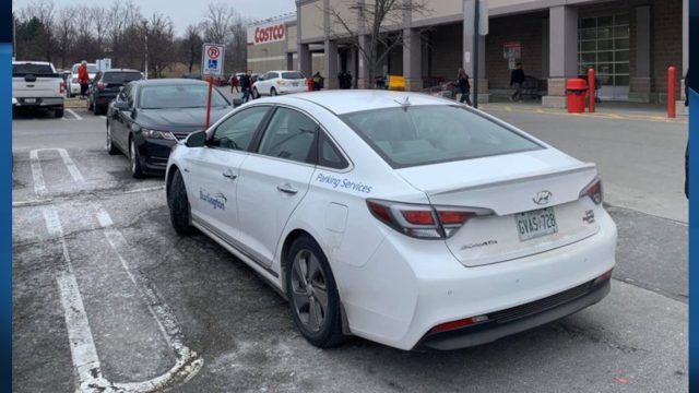 City of Burlington officials were alerted by residents this past weekend to a member of the parking enforcement team reportedly using accessible parking spaces.