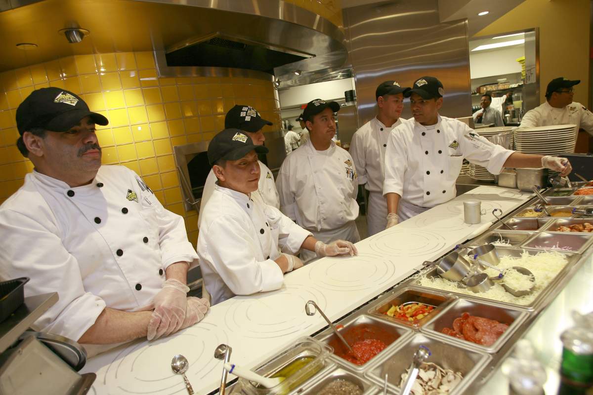 Atmosphere during California Pizza Kitchen opening on Park Ave. South in New York City – May 14, 2007.
