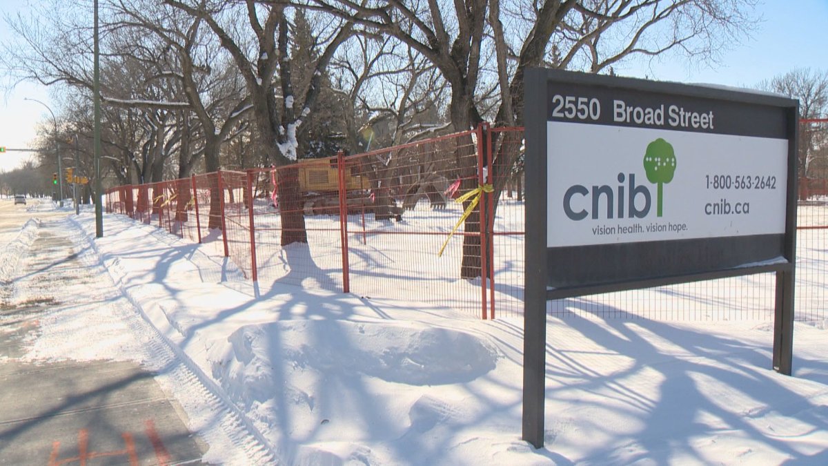 CNIB has been in Wascana Park for over 60 years. A redevelopment project aims to keep CNIB in the park but in a facility that's more accessible to the blind.