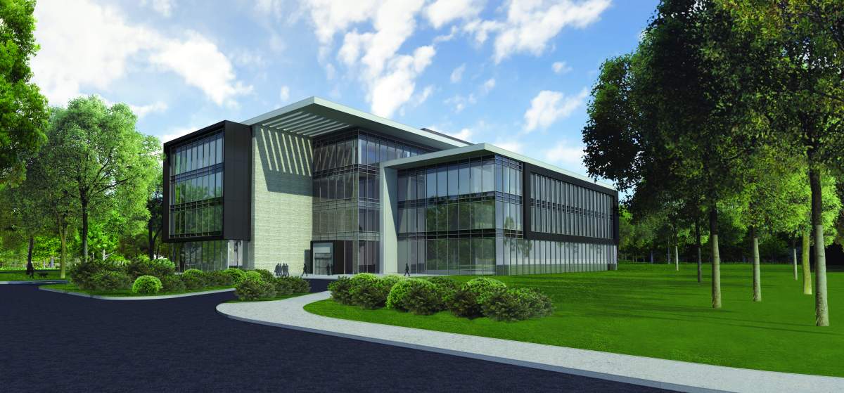 The proposed CNIB/Brandt building in Wascana Park. The building will replace the former space occupied by the charity.