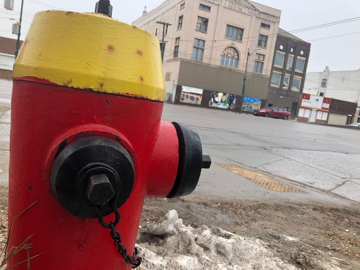 A fire broke out in a three-storey apartment building in the 800 block of Main Street due to unattended cooking.