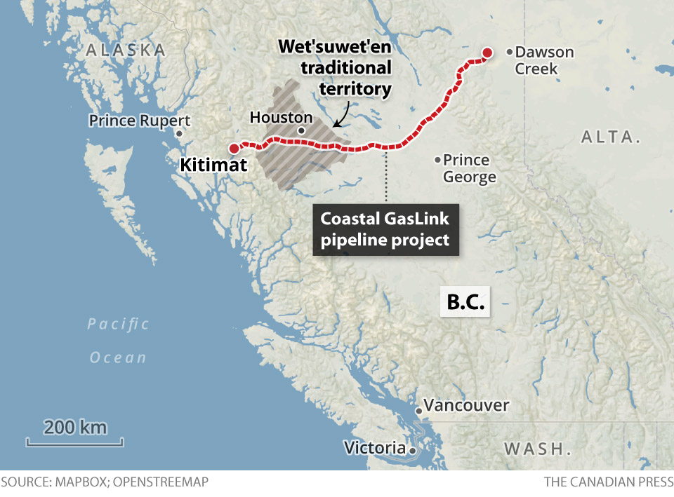 Wet’suwet’en protests and arrests: Here’s a look at what’s happening now - image