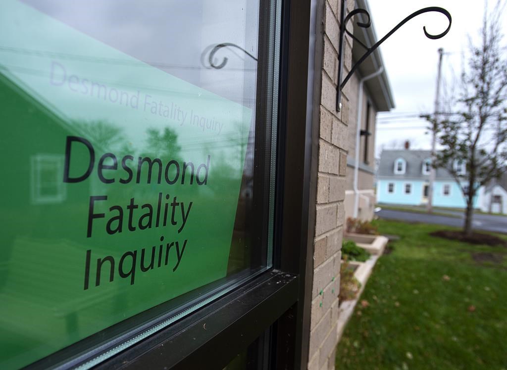The Desmond Fatality Inquiry is being held at the Guysborough Municipal building in Guysborough, N.S. on November 18, 2019.