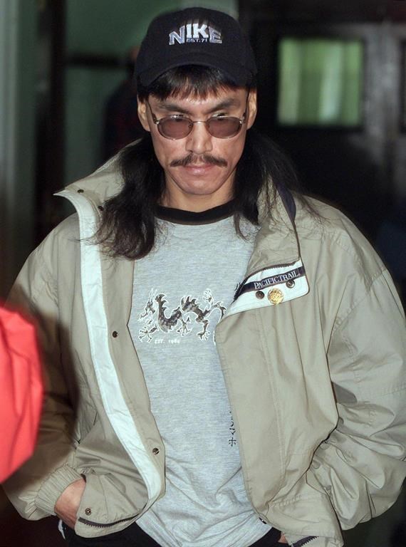 Sem Paul Obed, a convicted sex offender, heads from court in Halifax on Dec. 20, 1999.