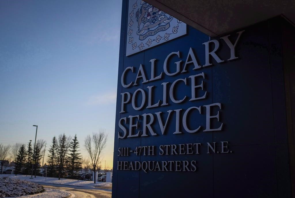 The Calgary Police Service's headquarters building is shown in Calgary, Wednesday, Dec. 7, 2016. A Calgary woman has been charged with an assault on her 11-month-old daughter nearly two years ago. THE CANADIAN PRESS/Jeff McIntosh.