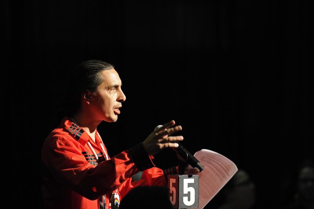 Arlen Dumas, grand chief of the Manitoba Assembly of Chiefs.