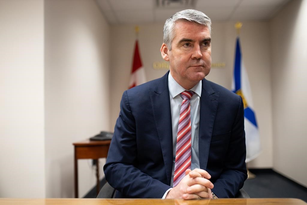 Premier Stephen McNeil answers questions at a year-end media interview in a meeting room at the Office of the Premier in Halifax on Wednesday, Dec. 18, 2019. McNeil says he has full confidence in his chief of staff despite finding out that she didn't tell him about a drunk driving allegation involving a Liberal backbencher last May. THE CANADIAN PRESS/Riley Smith.