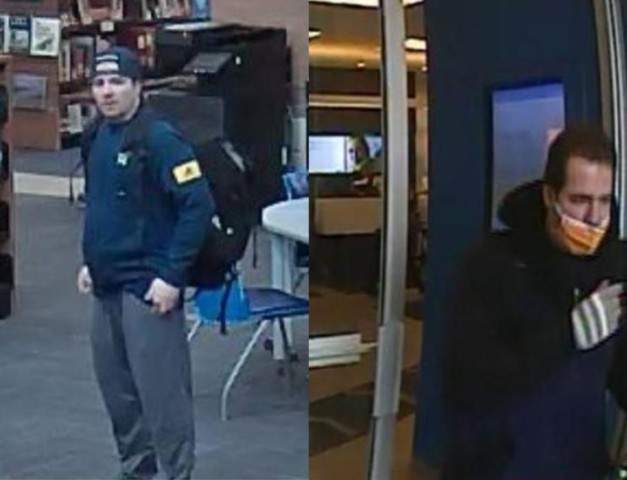 Officers say the suspect then discarded his disguise and attempted to publicly reintroduce himself so he could better camouflage himself with those around him.