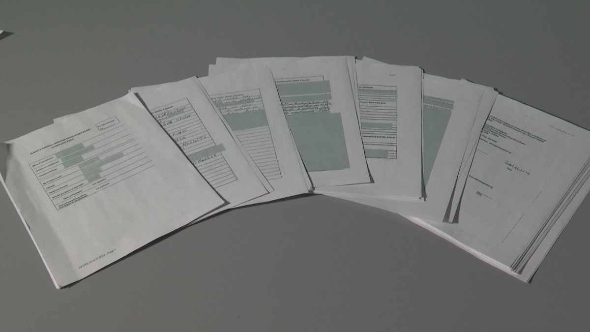 More than 350 pages were released to Global News through a Freedom of Information request.