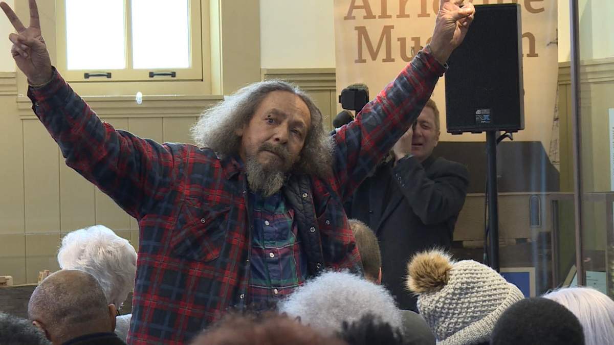 Eddie Carvery is a former Africville resident who protested the eviction of his community by returning to Africville and living in a trailer.