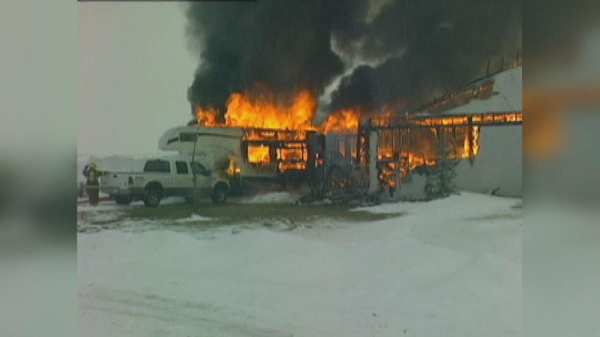 McKay’s Lethbridge-area home set fire in November 2010, which motivated him to start MgO Systems.