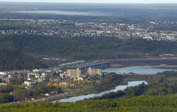 An aerial view of Fort McMurray, Alta., Monday, Sept. 19, 2011.THE CANADIAN PRESS/Jeff McIntosh.