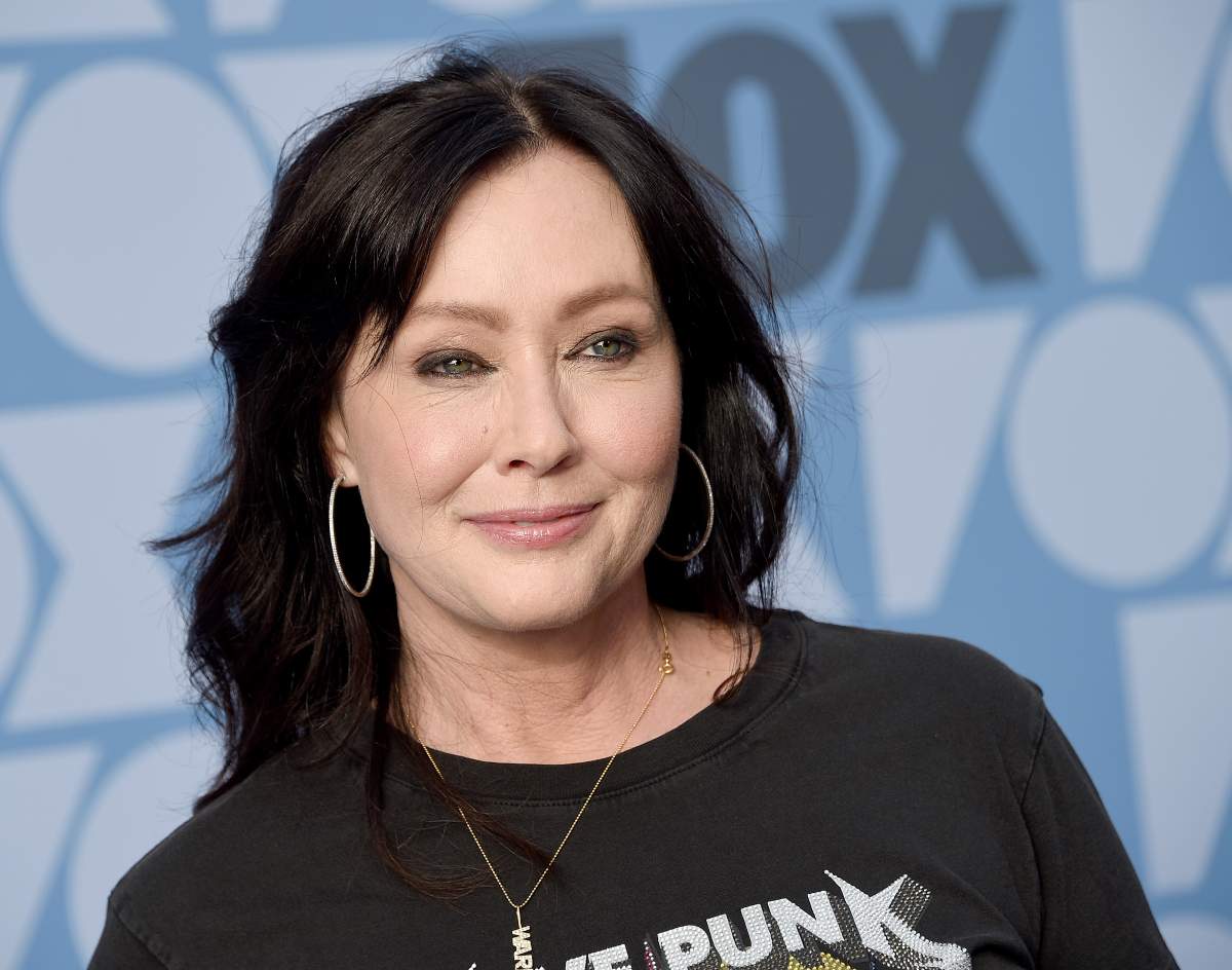 Shannen Doherty arrives at the FOX Summer TCA 2019 All-Star Party at Fox Studios on August 7, 2019 in Los Angeles, California.