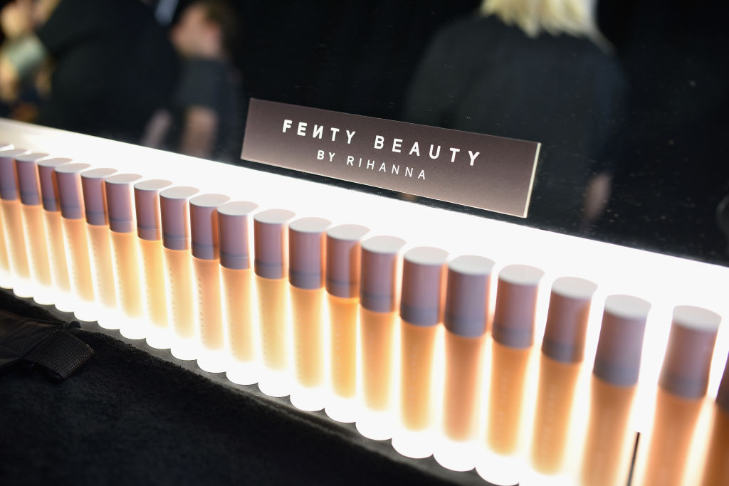 A collection of foundations by Fenty Beauty. Getty Images