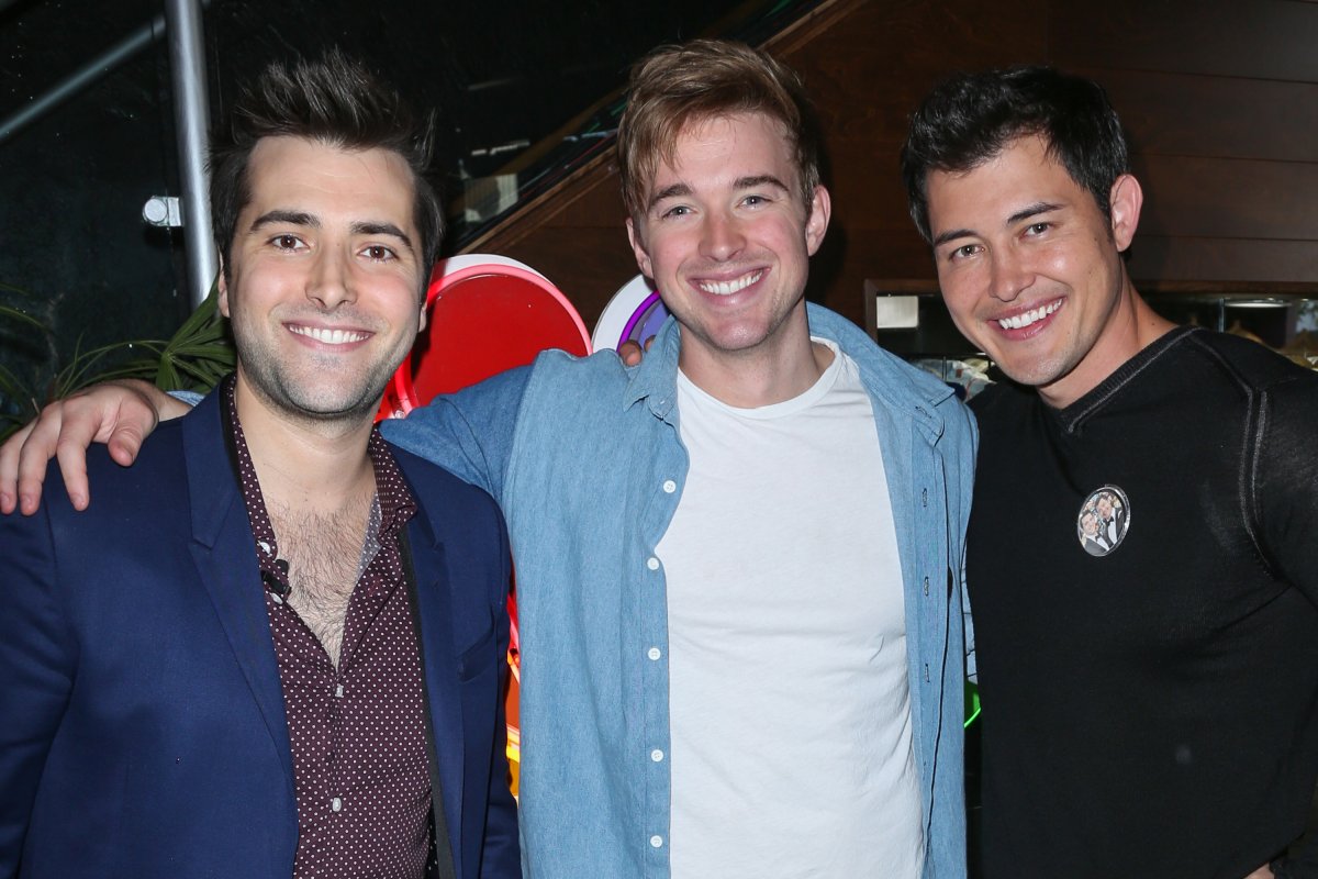 (L-R) Actors Freddie Smith, Chandler Massey and Christopher Sean attends the Day Of Days, a 'Days Of Our Lives' fan event at Universal CityWalk on November 11, 2017 in Universal City, Calif.