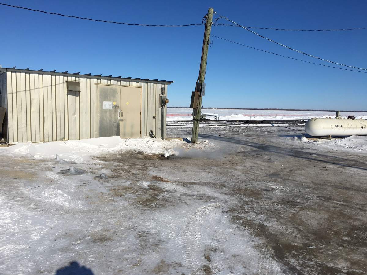 Protesters had removed the blockade by Thursday afternoon.