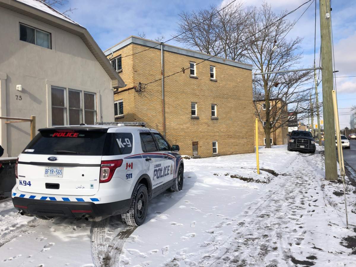 London police assisted Brantford police Friday morning with an arrest related to a homicide investigation in Brantford.