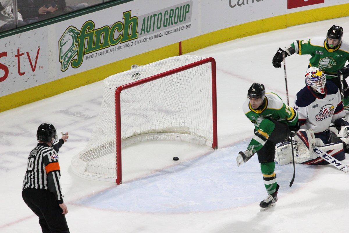 London Knights’ winning streak hits double digits with victory over Saginaw Spirit - image