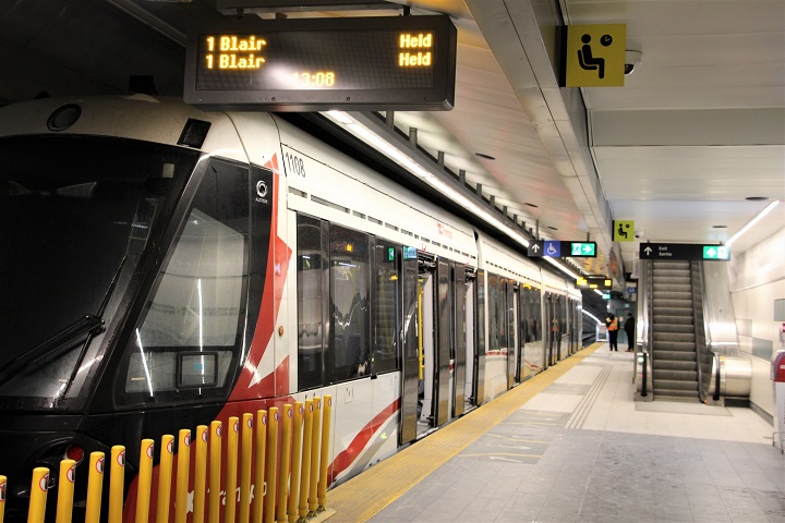 The Confederation Line LRT will start at 10 a.m. on Sunday, Aug. 30.