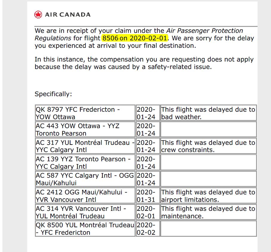 ‘A systemic strategy’: Air Canada customers say claims wrongly denied under new passenger rules - image