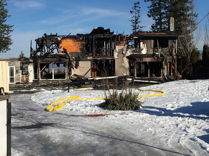 Kelowna Home Destroyed By Early Morning House Fire - Okanagan ...