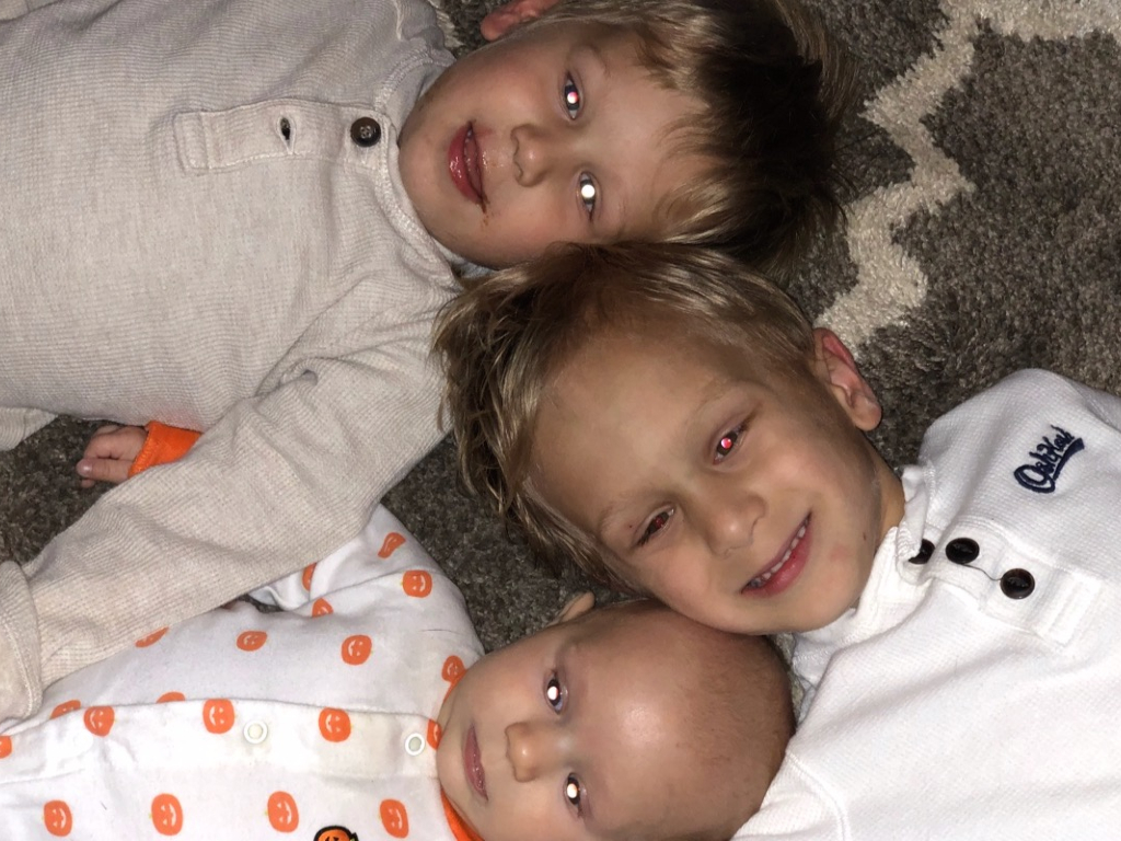 A Georgia family has three sons all battling the same form of eye cancer.