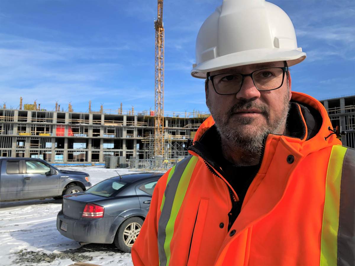 Ioannis Paliatsos is the owner of Kivotos Developments Ltd., which operates the construction site at 370 Gary Martin Drive.