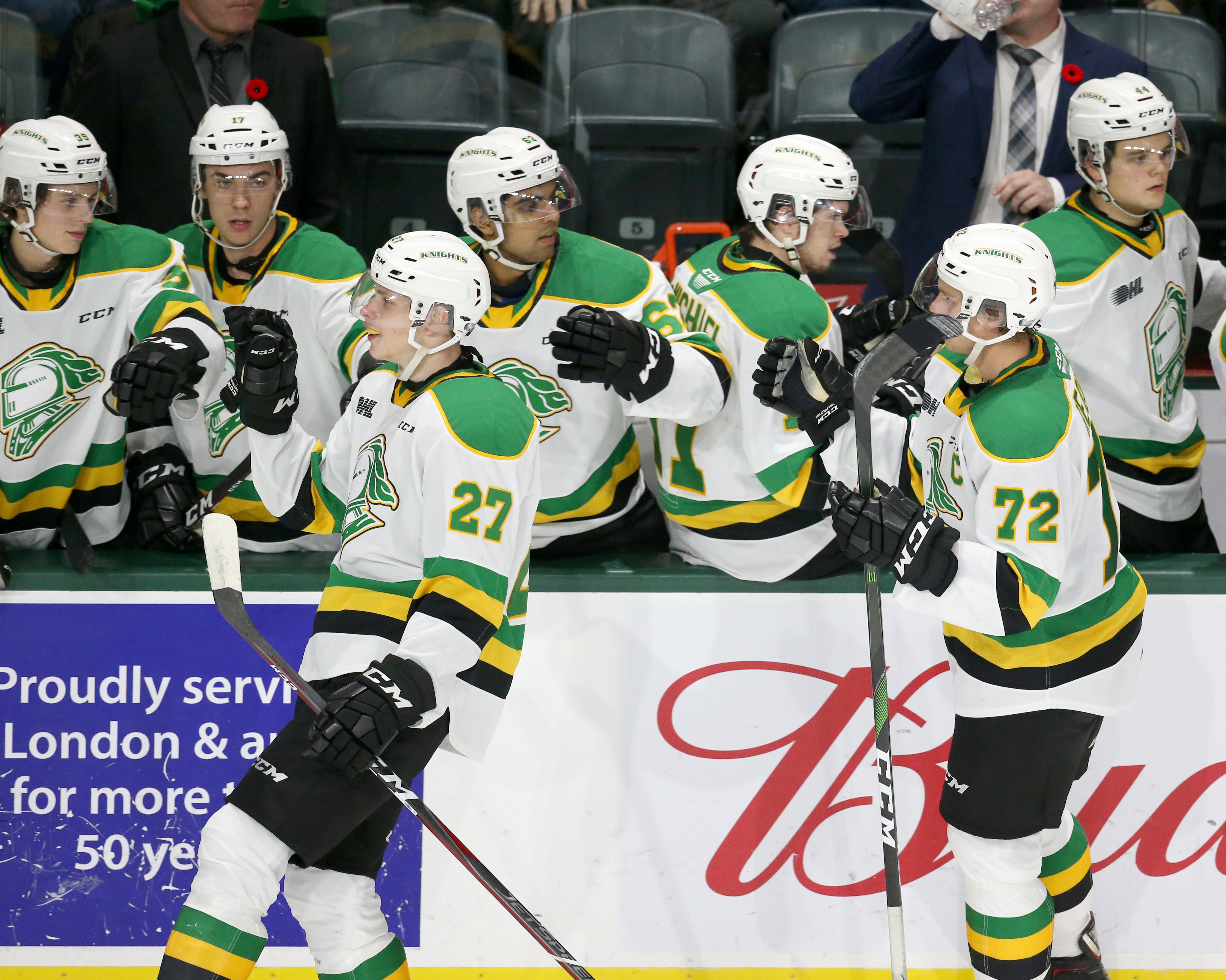 Downtown delight in the air as London Knights make regular season