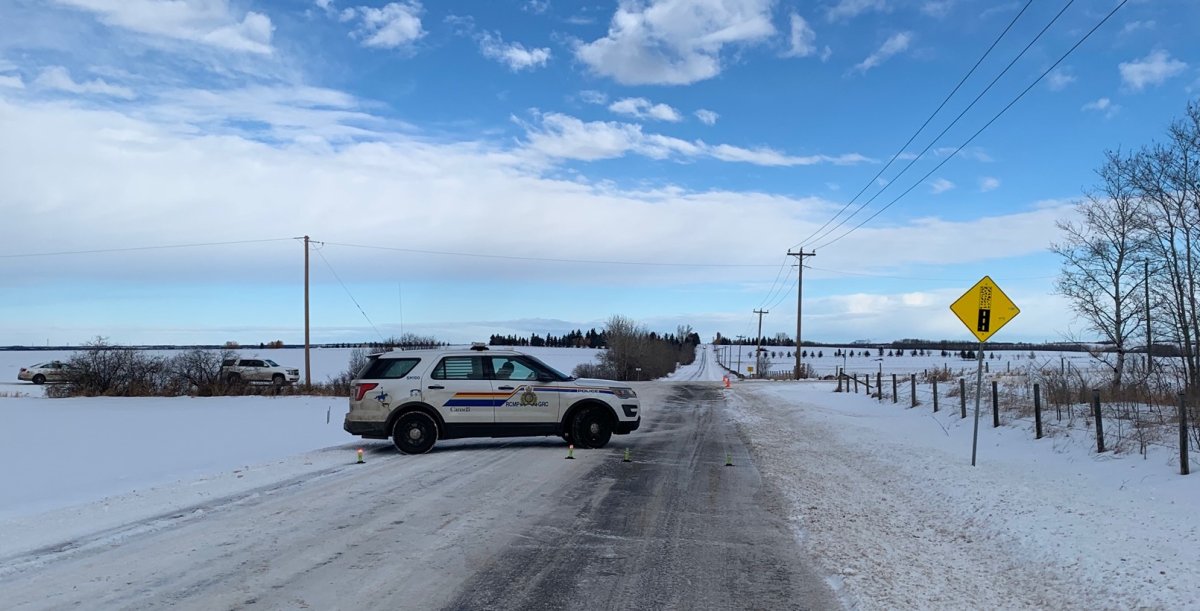 RCMP has closed down the intersection at Township Road 534 and Range Road 225 in Strathcona County. 