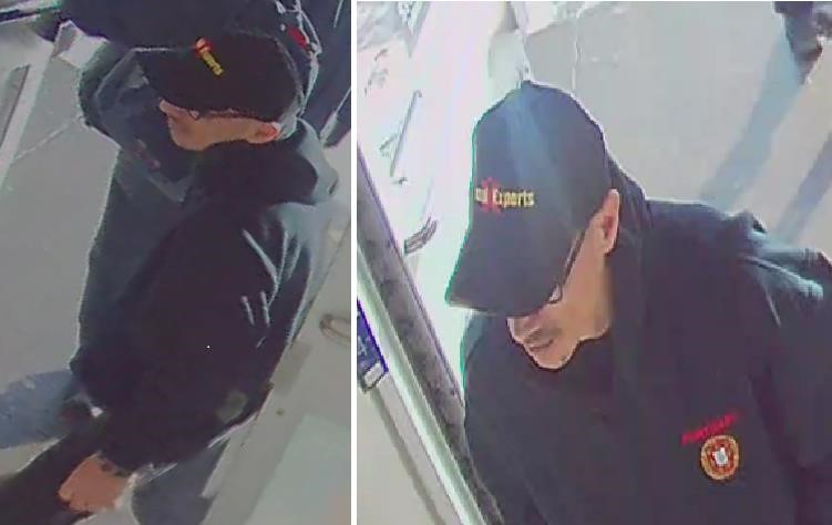 Police say this man used a woman’s debit card Sunday after her wallet was stolen earlier in the day.