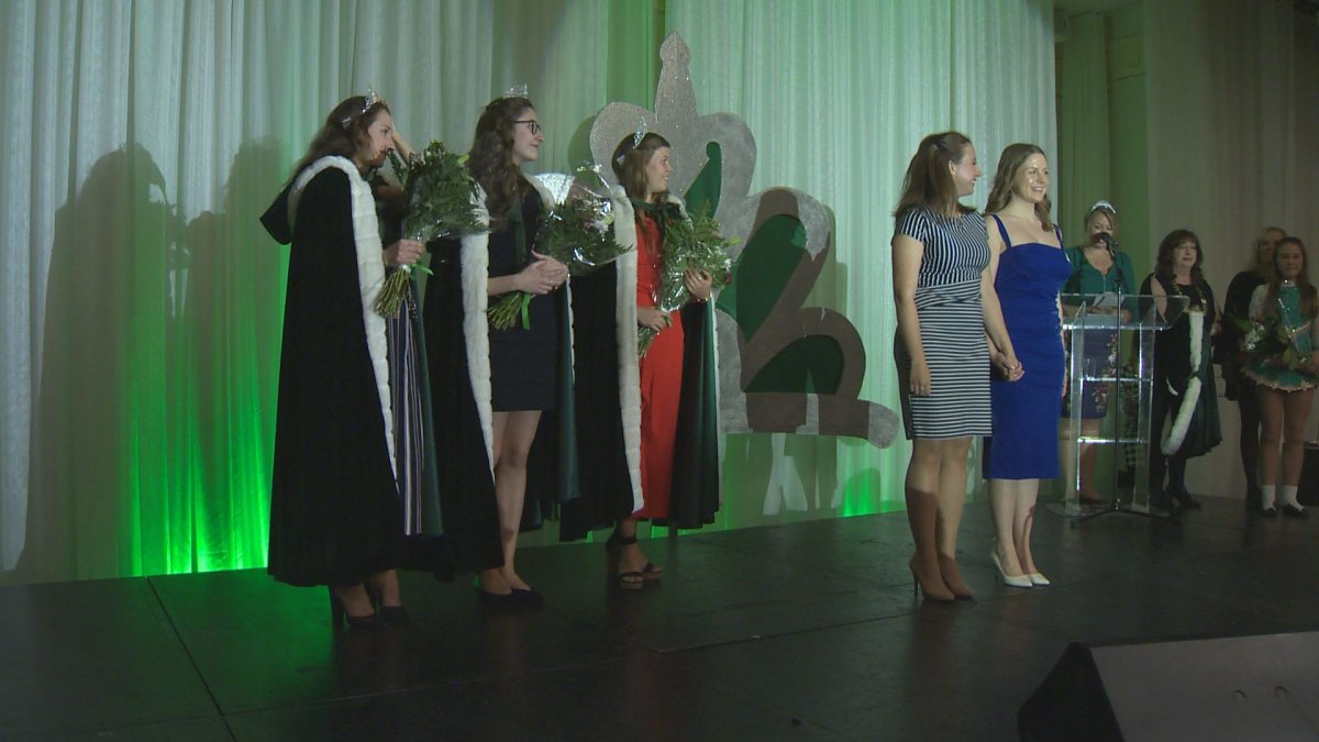 The United Irish Societies of Montreal gathered on Saturday evening to select the St. Patrick's Day queen and her court.