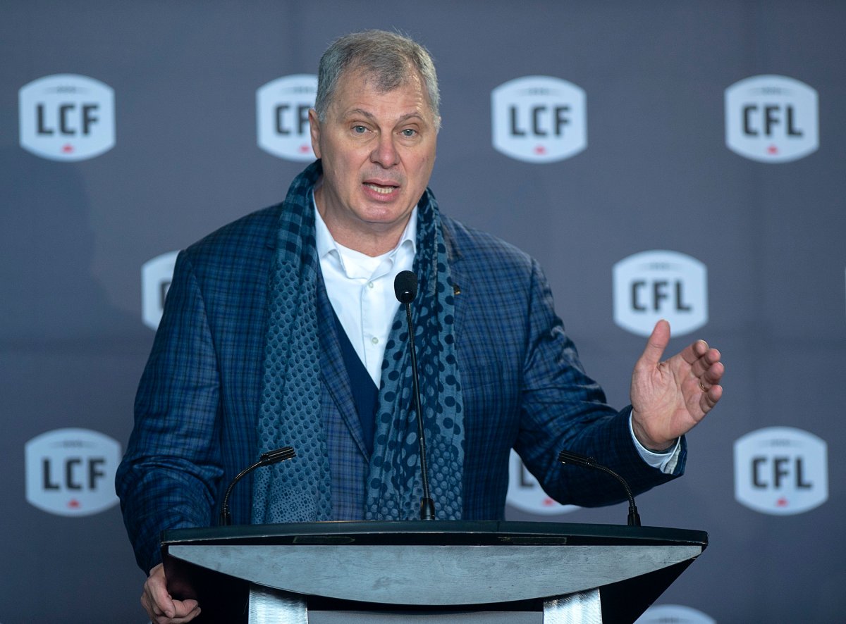 CFL commissioner Randy Ambrosie is drumming up feedback on a proposed new playoff format for the league.
