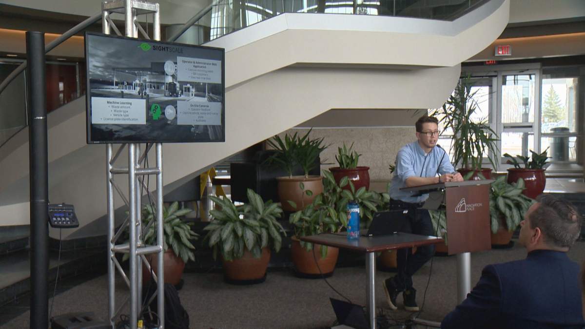 Co-founder of Prairie Robotics Sam Dietrich was one of two winners in the Innovation Saskatchewan challenge for 2019.