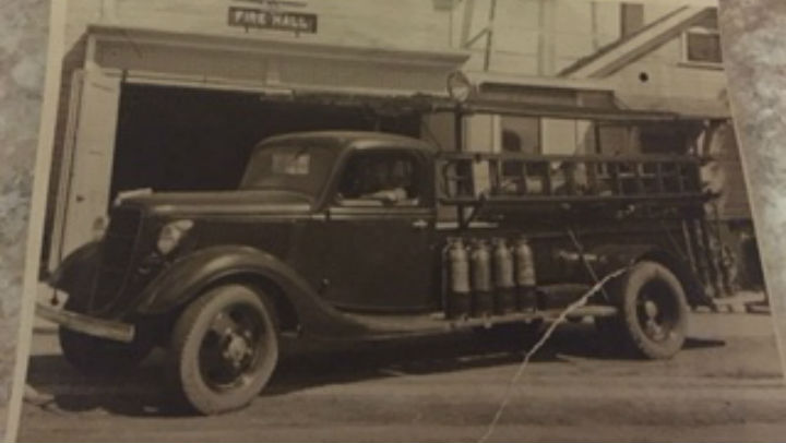 When Konechny started, the department was still using a second-hand V8 Ford chassis purchased in 1937 and a 1956 International truck.