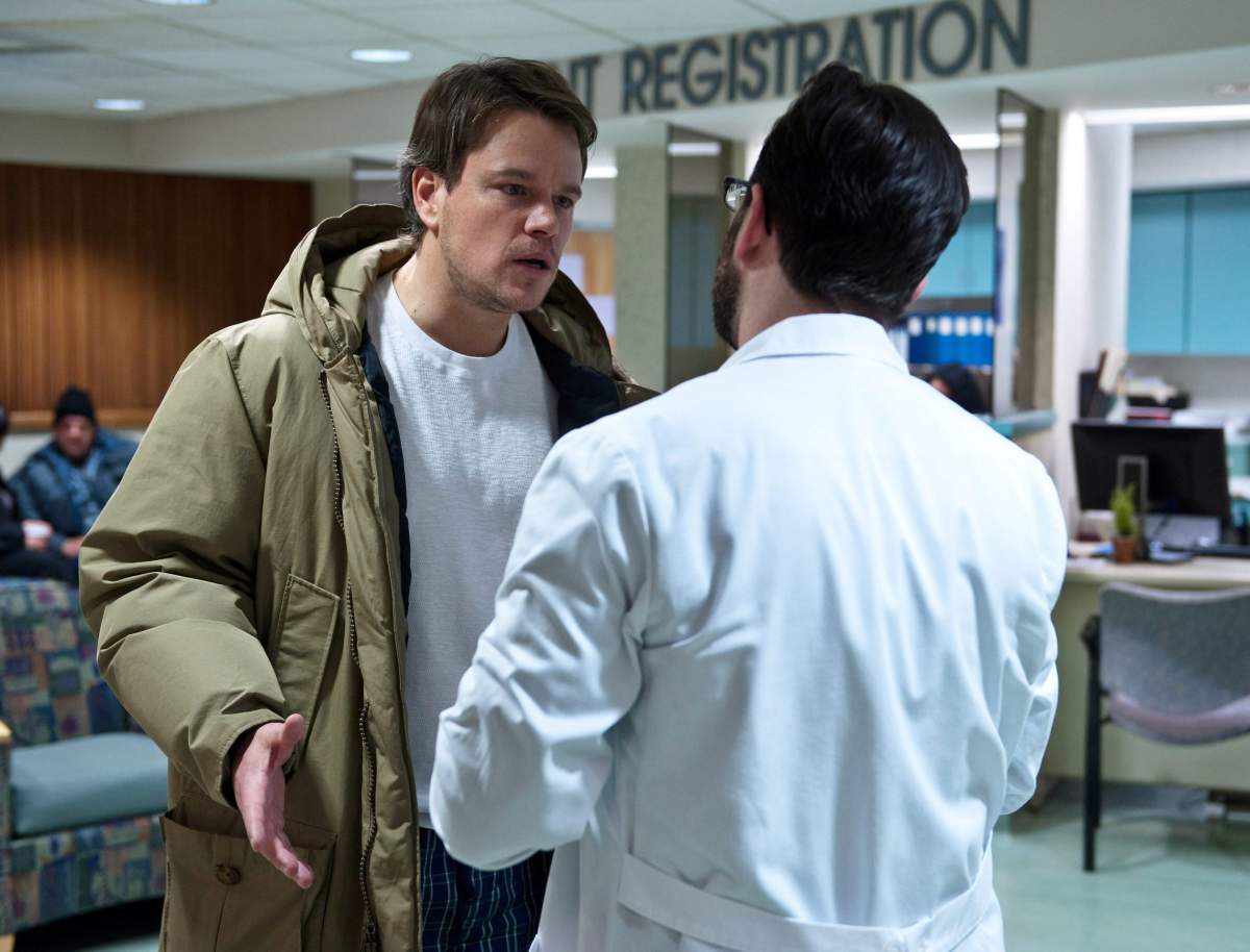 Matt Damon in 'Contagion' (2011).