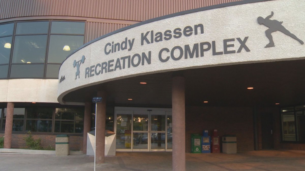The Cindy Klassen Recreation Complex on Sargent Avenue in Winnipeg. 