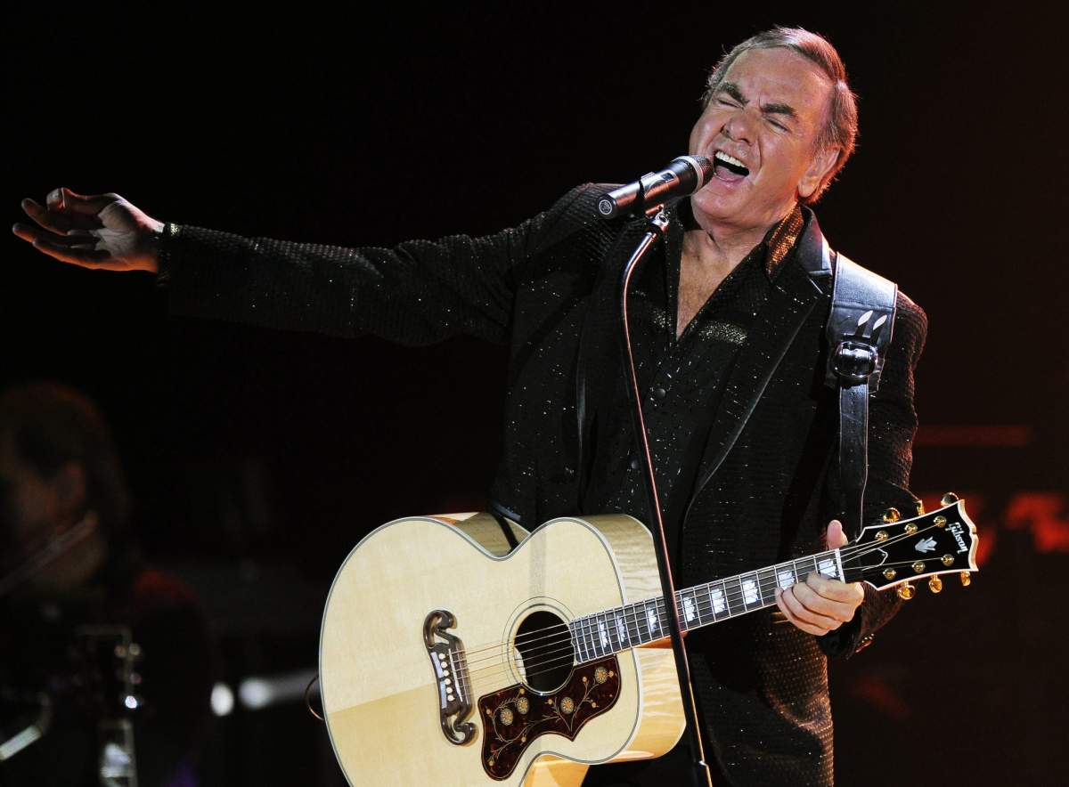 Neil Diamond performs on stage during a concert at the Hallenstadion in Zurich, Switzerland, on June 15, 2011.