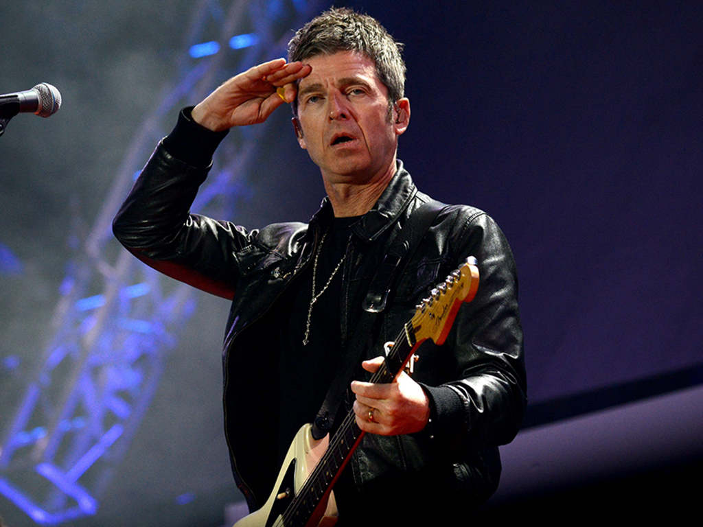 Noel Gallagher performs at the May Day concert with the High Flying Birds on Labour Day in Rome, Italy in 2019.