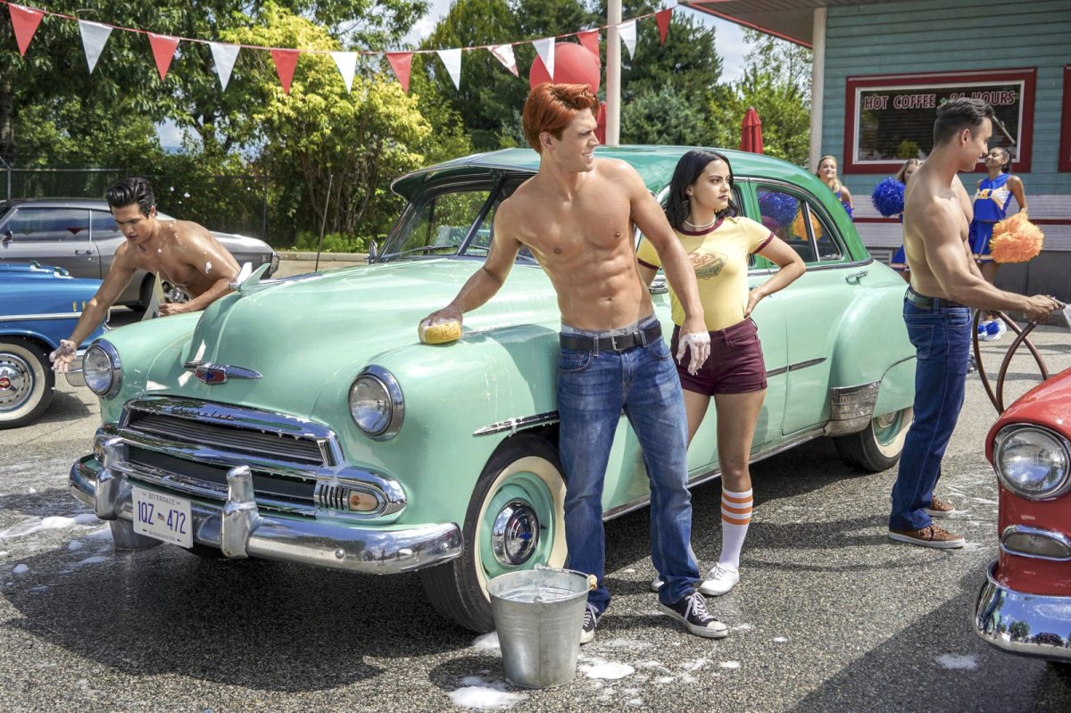 Production of B.C.-shot 'Riverdale' has been suspended after a crew member came in contact with someone who tested positive for COVID-19. 