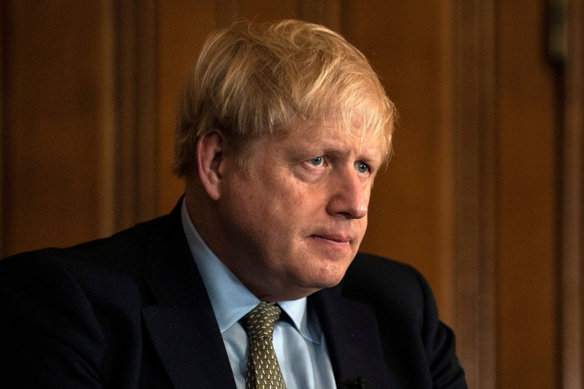 British Prime Minister Boris Johnson attends a panel event and reception to mark International Women's Day in 10 Downing Street, Central London, Britain, 05 March 2020.  