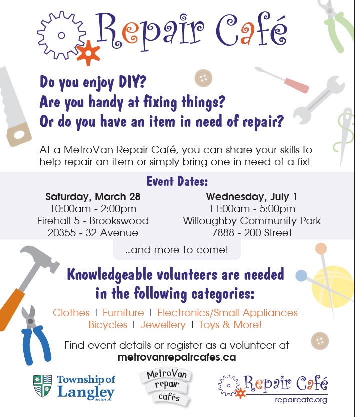 Langley Township Repair Cafe - image