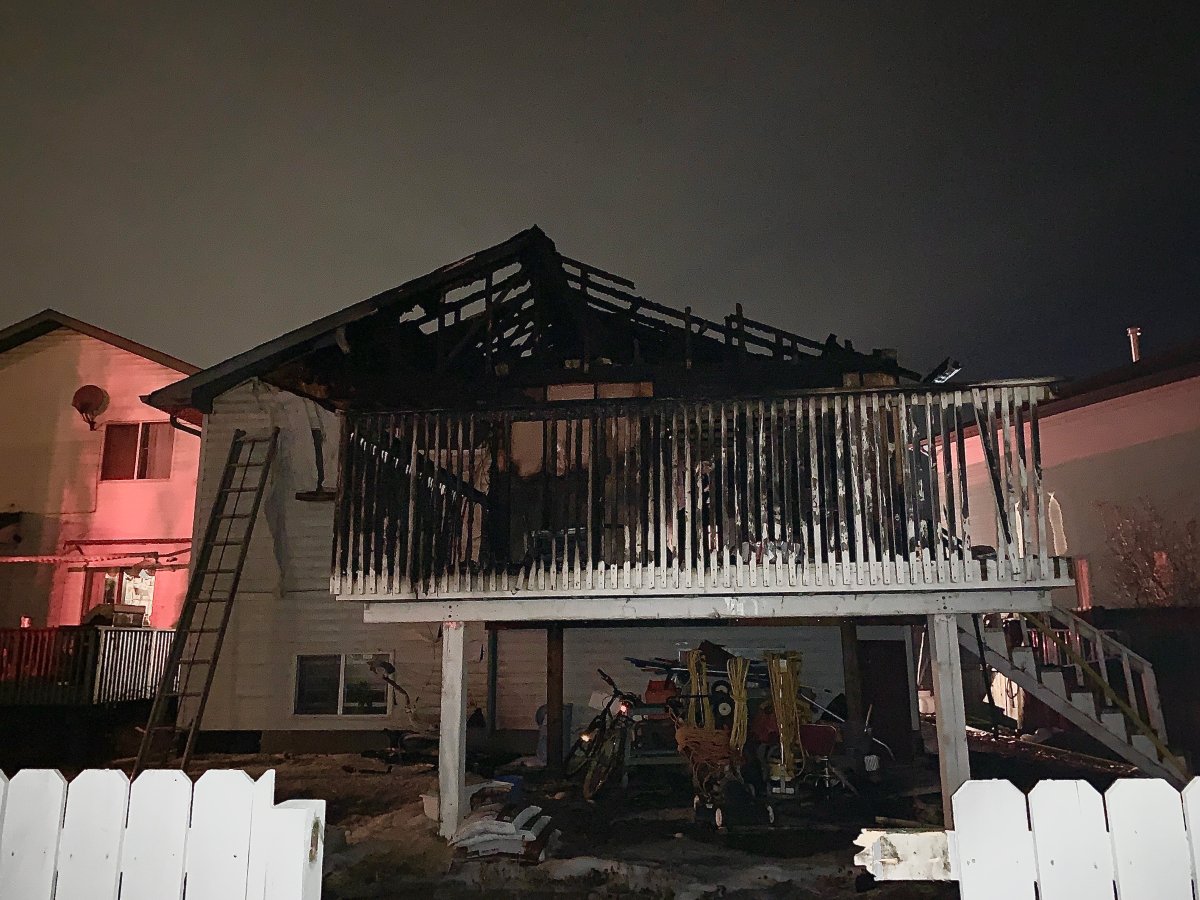 No one was injured after a house fire in Calgary's southeast community of Applewood Park Monday night.