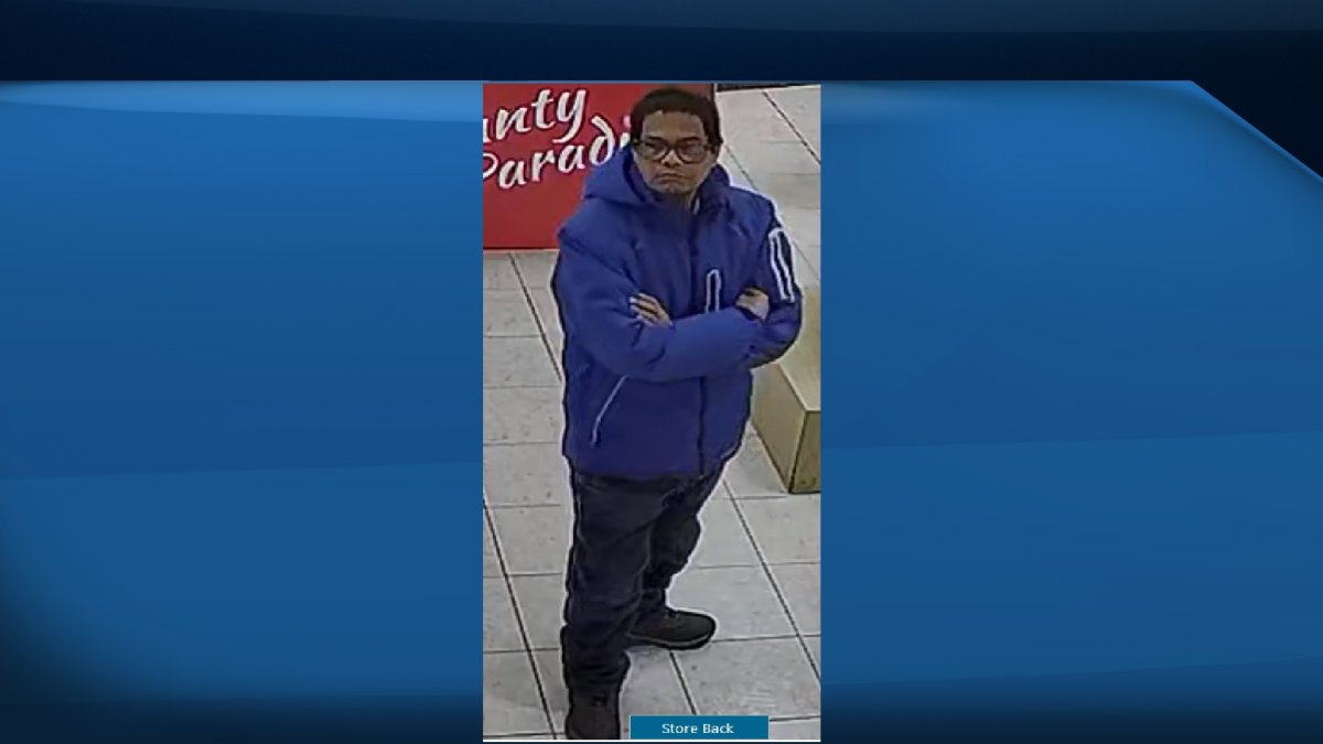 Belleville police are looking for this man, who they allege sexually assaulted a woman at a convenience store.