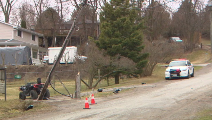 A Clarington man has died after his ATV crashed Tuesday afternoon.