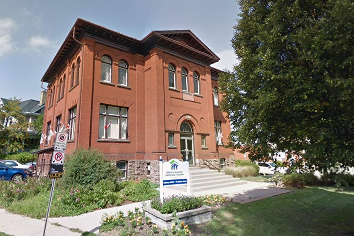 The Carnegie Library building in Waterloo.